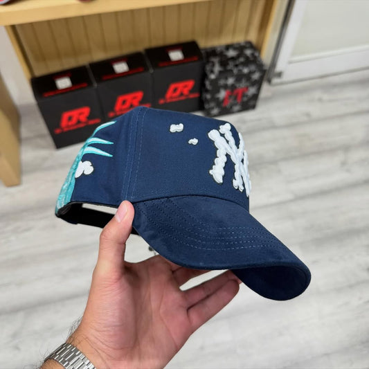 31 HATS NEW YORK CLOUD LIBERTY STATUE NAVY